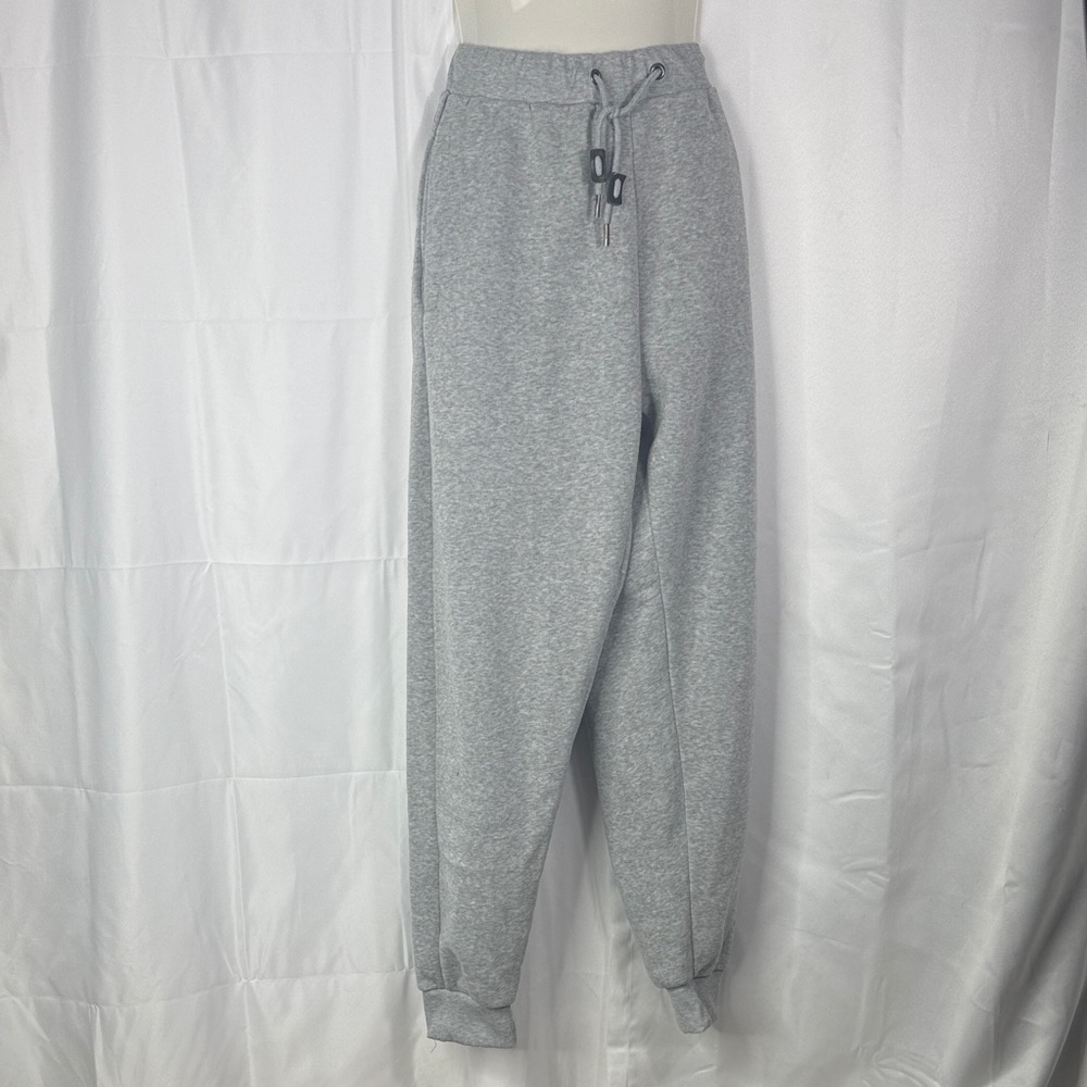 Gray Drawstring Sweatpants - Picture 2 of 12